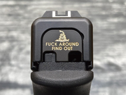 Milspin F*ck Around Find Out Slide Back Plate