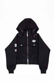KINGS X WEAR PATCH POCKET BOMBER JACKET