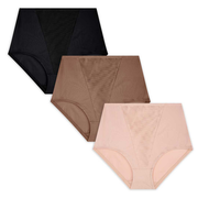 3 Pack High Waist Light Tummy Control Panties