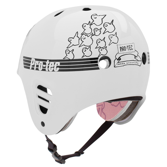 Gonz Full Cut Skate - Gloss White