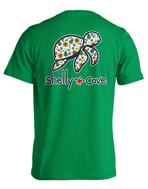 CHRISTMAS PATTERN TURTLE