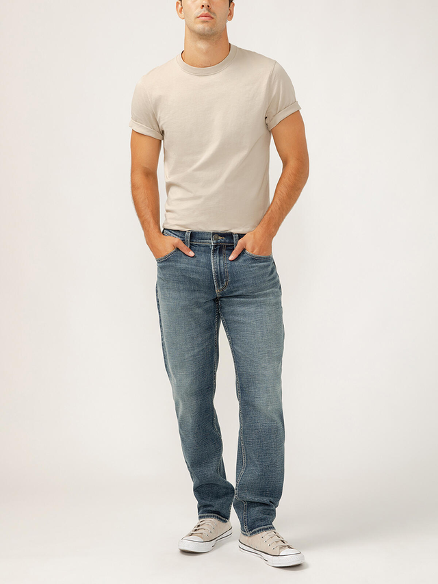 Eddie Relaxed Fit Slim Straight Luxe Heritage Jeans