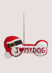 Beaded Dog Bone Tree Decoration