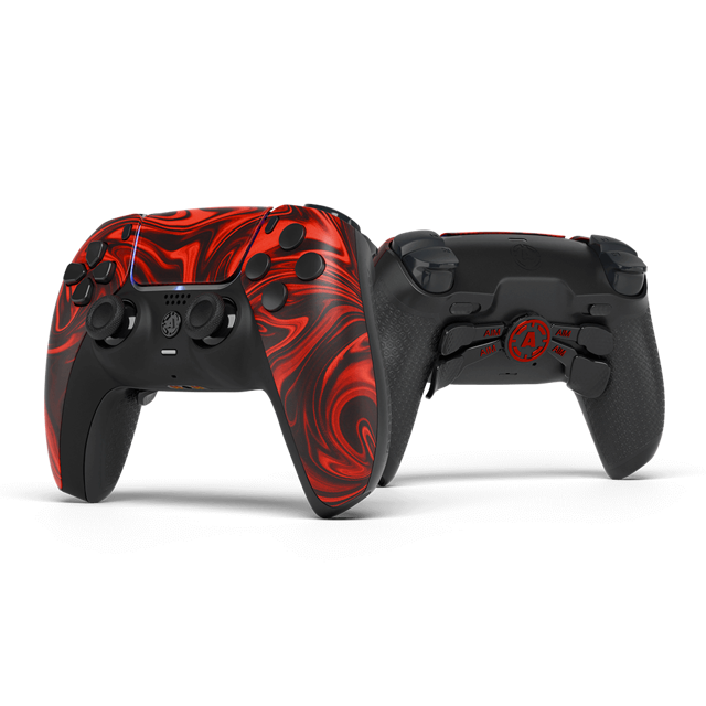 Caustic Red PS5 Aim Controller