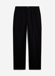 Program Pleated Trousers | Cotton | Black