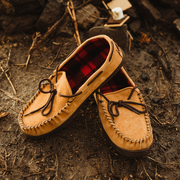 Men's Country Flannel Slipper - Wheat