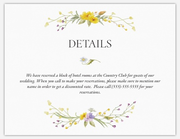 Wedding Enclosure Cards