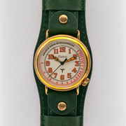 Vario 1918 Medic Brass Cream Dial with Orange Lume Watch