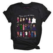 Girls Will Be Girls: Iconic Women T-Shirt