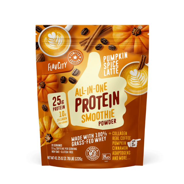 Pumpkin Spice Latte Protein Smoothie