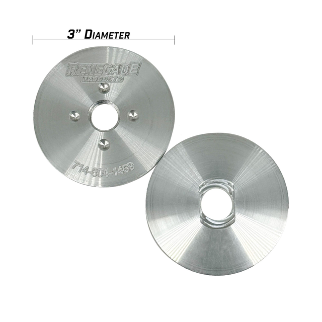 3" MINI Insertable Safety Flanges for 6" Mini Buffing Wheels