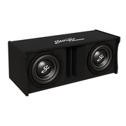 Dual 12" 1,400 Watt (RMS) Loaded Ported Subwoofer Box Enclosure (1,400 Watts RMS/2,400 Watts Max)