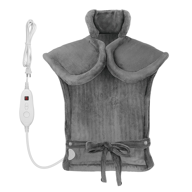 Heating Pad for Back Pain Relief, Snailax Electric Large Heating Pad for Neck and Shoulders - 019SHF