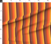 Western Cactoile in Neon Red + Pink Wallpaper byyesterdaycollection