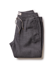 The Apres Pant in Charcoal Sashiko