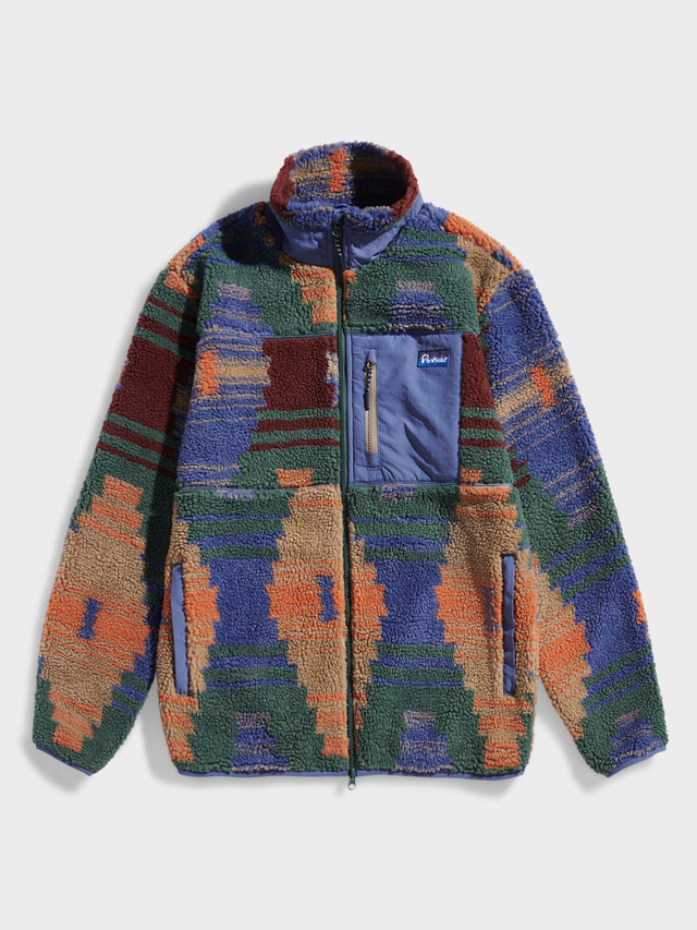 Forefounders Mattawa Fleece Jacket in Lead Gray