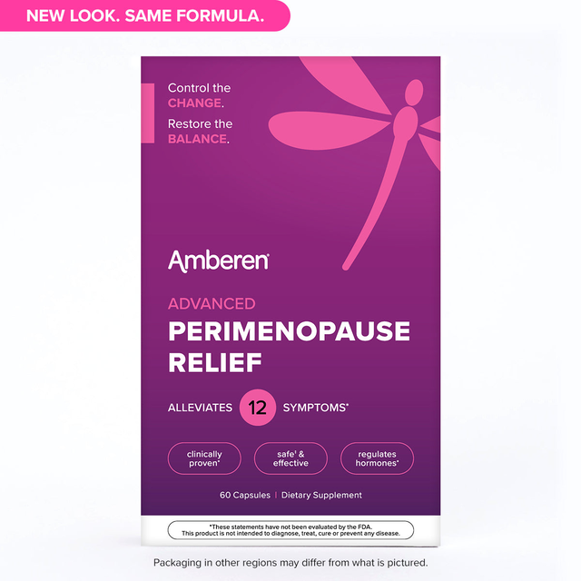 Amberen Advanced Perimenopause Relief Capsules