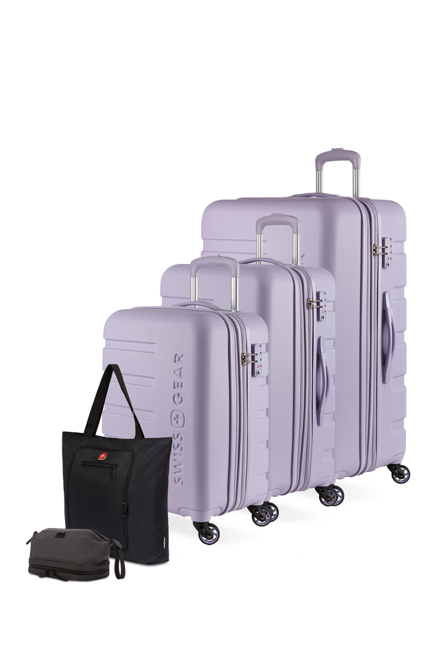 SWISSGEAR Modern Traveler Bundle in Evening Haze/Black/Grey