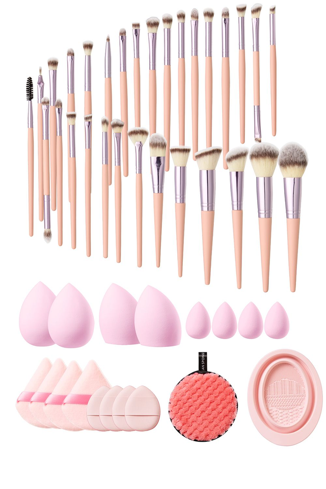 Professional Makeup Brush & Tool Set