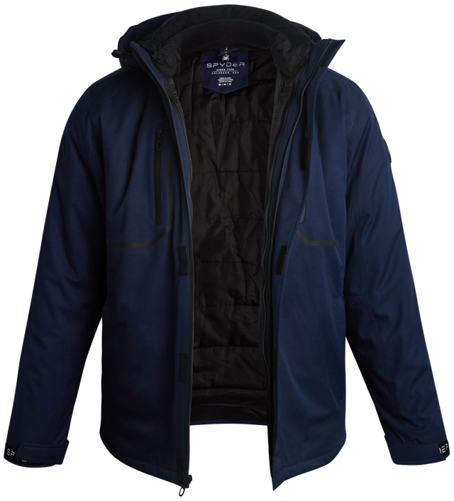 Mens 3 in 1 Jacket - True Navy