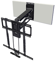 MantelMount Black MM720 Pro Series Pull Down TV Mount - MM720