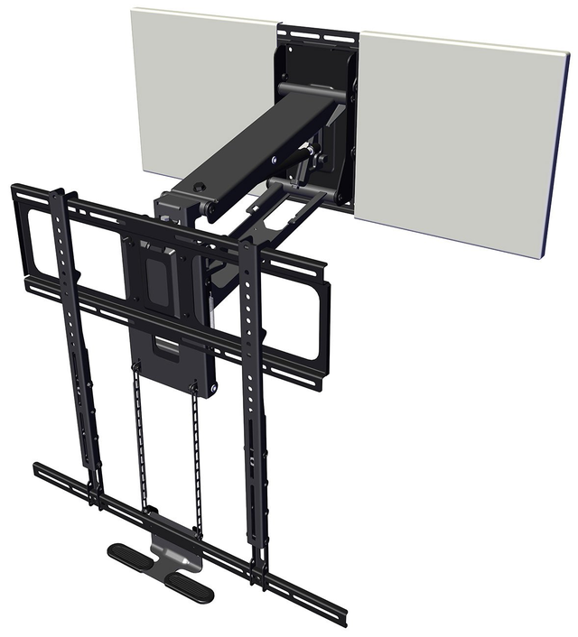 MantelMount Black MM720 Pro Series Pull Down TV Mount - MM720