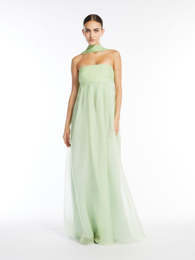 Silk bustier dress - BOCCALE