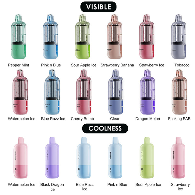 Nexa FLEX Disposable Pod Cartridge 18ml (Visible Version: 35K Puffs; Coolness Version: 25K Puffs)