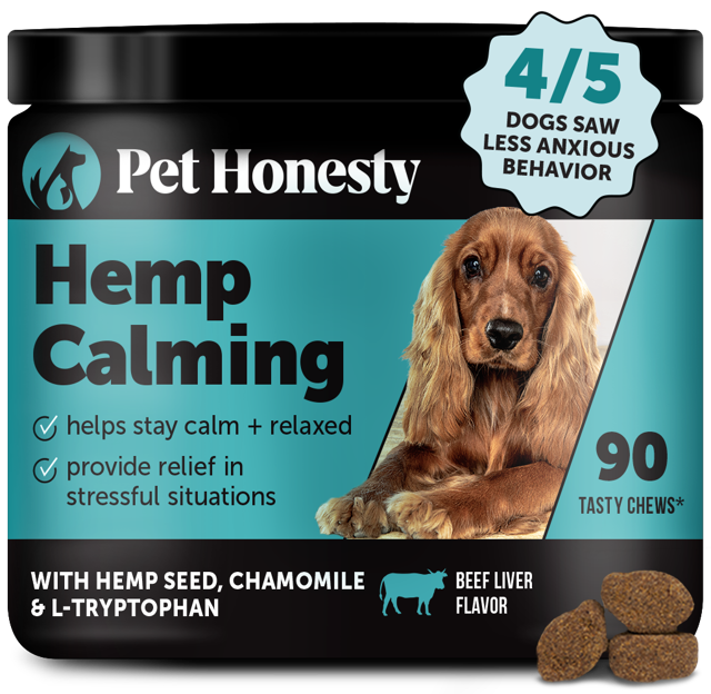 Hemp Calming Chews for Dogs (Beef Liver Flavor)