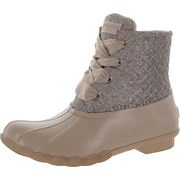 Sperry Womens Saltwater Glitter Booties Ankle Boots