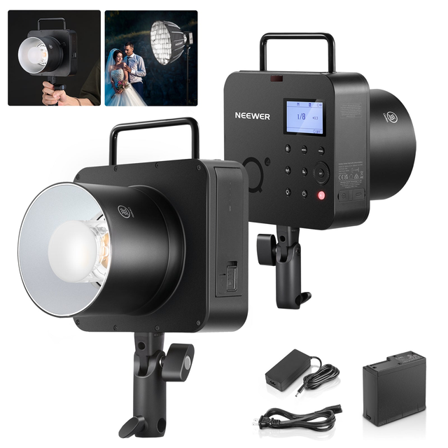 NEEWER Q4 400Ws 2.4G TTL Flash