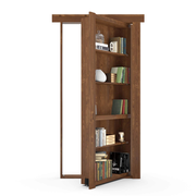 Flush Mount Door Bookcase