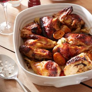 Sophie Conran White Large-Handled Rectangular Roasting Dish