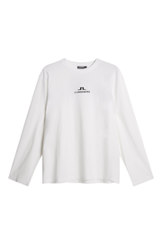 Cale Logo Longsleeve T-shirt / White