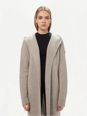 Cashmere Hooded Cardigan