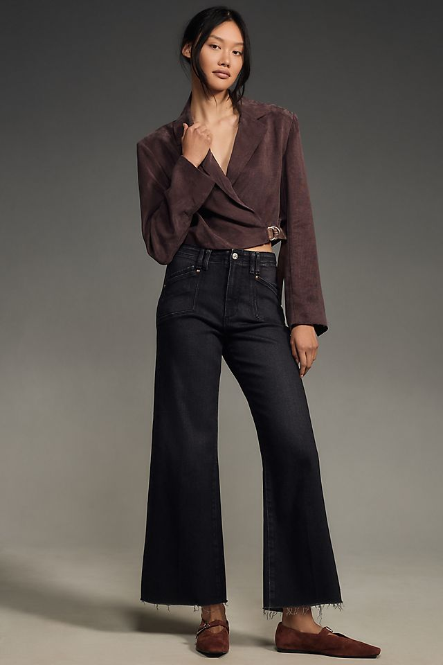 PAIGE Anessa High-Rise Wide-Leg Jeans