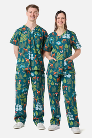 Winter Deer Scrub Set