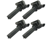 Ignition Coil Kit - 4-Piece - 2003-2011 Saab 9-3 2.0L 4-Cylinder - DriveBolt