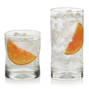 Libbey Impressions 16 Piece Tumbler and Rocks Glass Set