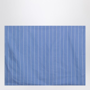 Light blue striped cushion cover 50 x 70 cm