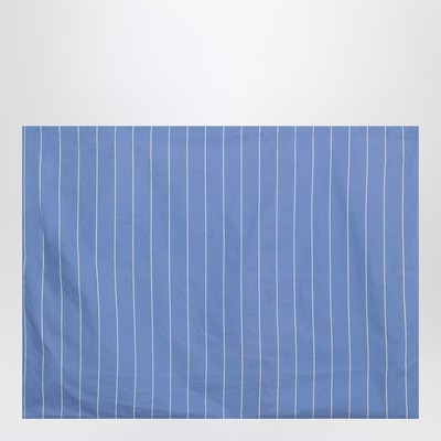 Light blue striped cushion cover 50 x 70 cm