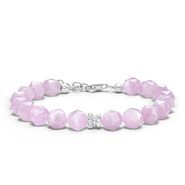 Rosa Roxburghii Kunzite Bracelet
