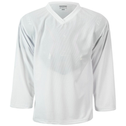 Sherwood SW100 Solid Color Practice Hockey Jerseys - White