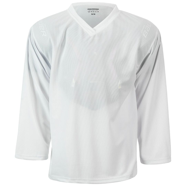Sherwood SW100 Solid Color Practice Hockey Jerseys - White