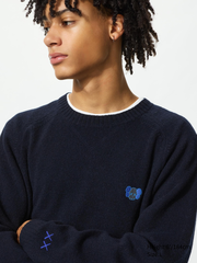 KAWS WINTER LAMBSWOOL CREW NECK SWEATER