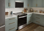 1.1 Cu. Ft. Flush Mount Microwave with Turntable-Free Design