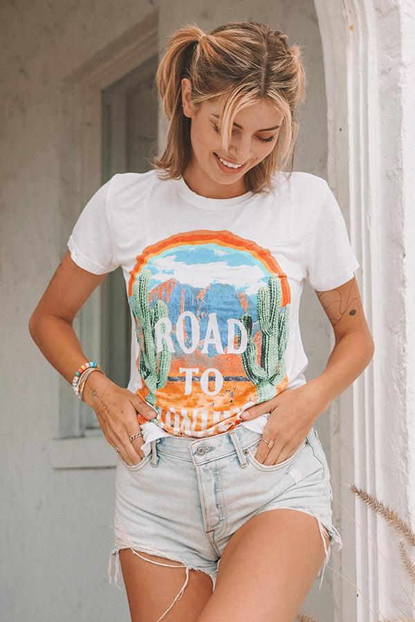 Road To Nowhere Doheny Tee