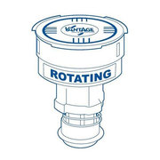 Paramount - Vantage In-Floor Circulation and Cleaning System Rotating Nozzle, Gray