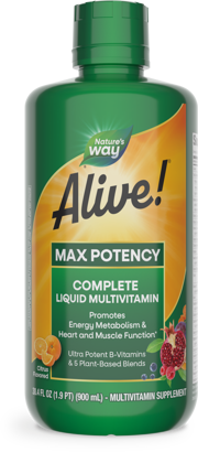 Alive!® Max Potency Liquid Multivitamin