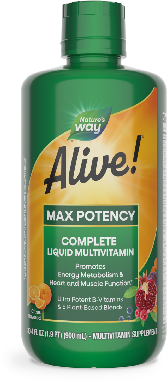 Alive!® Max Potency Liquid Multivitamin
